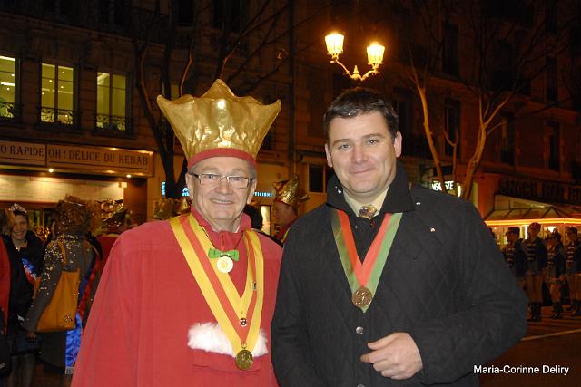 parade-lumineuse-003.JPG - Jean-Pierre Nuzillat et Monsieur le Maire, Christophe Sirugue